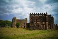 Fasilidas palace and library in Fasil Ghebbi site , Gonder, Ethiopia