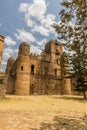 Fasilidas palace in the Royal Enclosure in Gondar