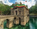 The Fasilides bath in Gondar before Timkat, Ethiopia Royalty Free Stock Photo