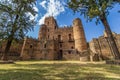 Fasilides Castle, founded by Emperor Fasilides in Gondar, Ethiopia Royalty Free Stock Photo