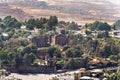 Fasilides castle in Gondar in Ethiopia Royalty Free Stock Photo