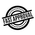 Fast Approval rubber stamp