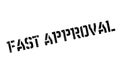 Fast Approval rubber stamp