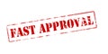 Fast approval Royalty Free Stock Photo