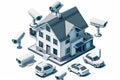 Fast, automated alarms enhance security setups at home, driven by smart technology and cloud-based systems for comprehensive prote