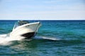 Fast Boat in Water Royalty Free Stock Photo