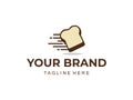Fast Bread logo modern concept design Royalty Free Stock Photo