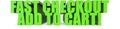 Fast Checkout Add To Cart!, 3d text