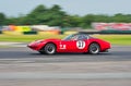 Classic racing car at Croft Circuit