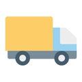 Fast delivery, cargo, delivery services, truk fully editable vector icon