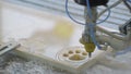 Fast extreme cnc automatic waterjet cutting machine working with stone