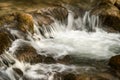 Fast flowing mountain stream Royalty Free Stock Photo