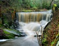 Waterfalls on Pendle Water Royalty Free Stock Photo