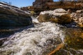 Fast flowing water in Sabino Creek