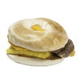 Fast food breakfast sandwich Royalty Free Stock Photo