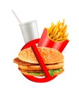 Fast food danger label