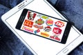 Fast food franchises brands and logos