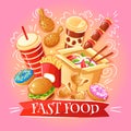 Fast Food Illustration