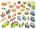 Fast Food Isometric Cort Set