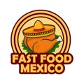 Fast food mexico design vector Royalty Free Stock Photo