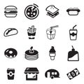 Fast Food Restaurant Icons