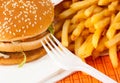 Fast food set Royalty Free Stock Photo