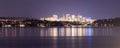 Light Reflection Water Bellevue Washington Downtown City Skyline Royalty Free Stock Photo