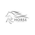 Fast Horse logo Design Vector, Creative design, Template, illustration