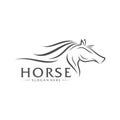 Fast Horse logo Design Vector, Creative design, Template, illustration