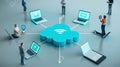 Fast internet wifi, connectivity with high-speed wireless networks, enabling seamless browsing, streaming, and
