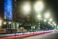 Fast Laser Car Hamburg Time Exposure Europe