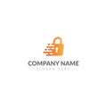 Fast lock logo template