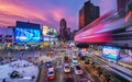 Fast monorail train at Buking Bintang district Royalty Free Stock Photo