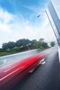 Fast moving cars Royalty Free Stock Photo