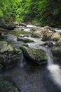 Fast moving water Royalty Free Stock Photo