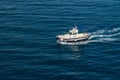 Fast pilot boat in Zadar, Croatia Royalty Free Stock Photo