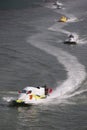 fast powerboat racing Royalty Free Stock Photo