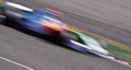 Fast race car blur