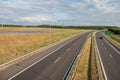 The fast road seen from above