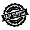 Fast Service rubber stamp Royalty Free Stock Photo