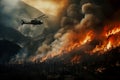 Fast-spreading wildfires and ecological catastrophes due to climate change and global warming