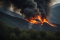 Fast-spreading wildfires and ecological catastrophes due to climate change and global warming