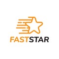 Fast star logo design