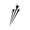 Fast star logo template vector