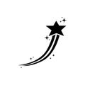 Fast star logo template vector