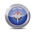 fast track compass sign concept
