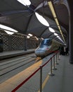 Fast Train Jeddah to Medina Royalty Free Stock Photo