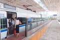 Fast train at Tangjiawan station