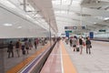 Fast train at Zhuhai railway station