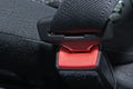 FAsten seat belt Royalty Free Stock Photo